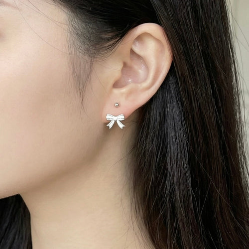 999 Ribbon Earrings