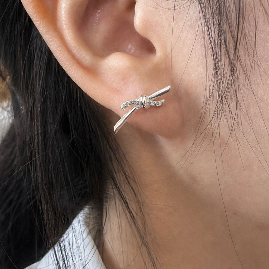 Knot Cross Earrings
