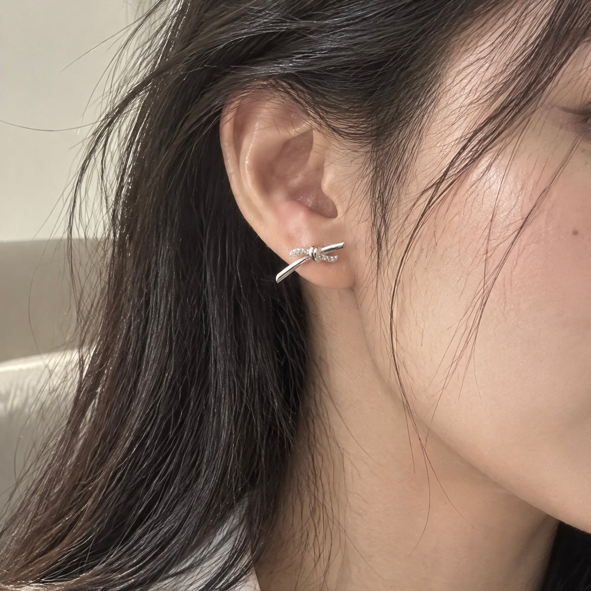 Knot Cross Earrings