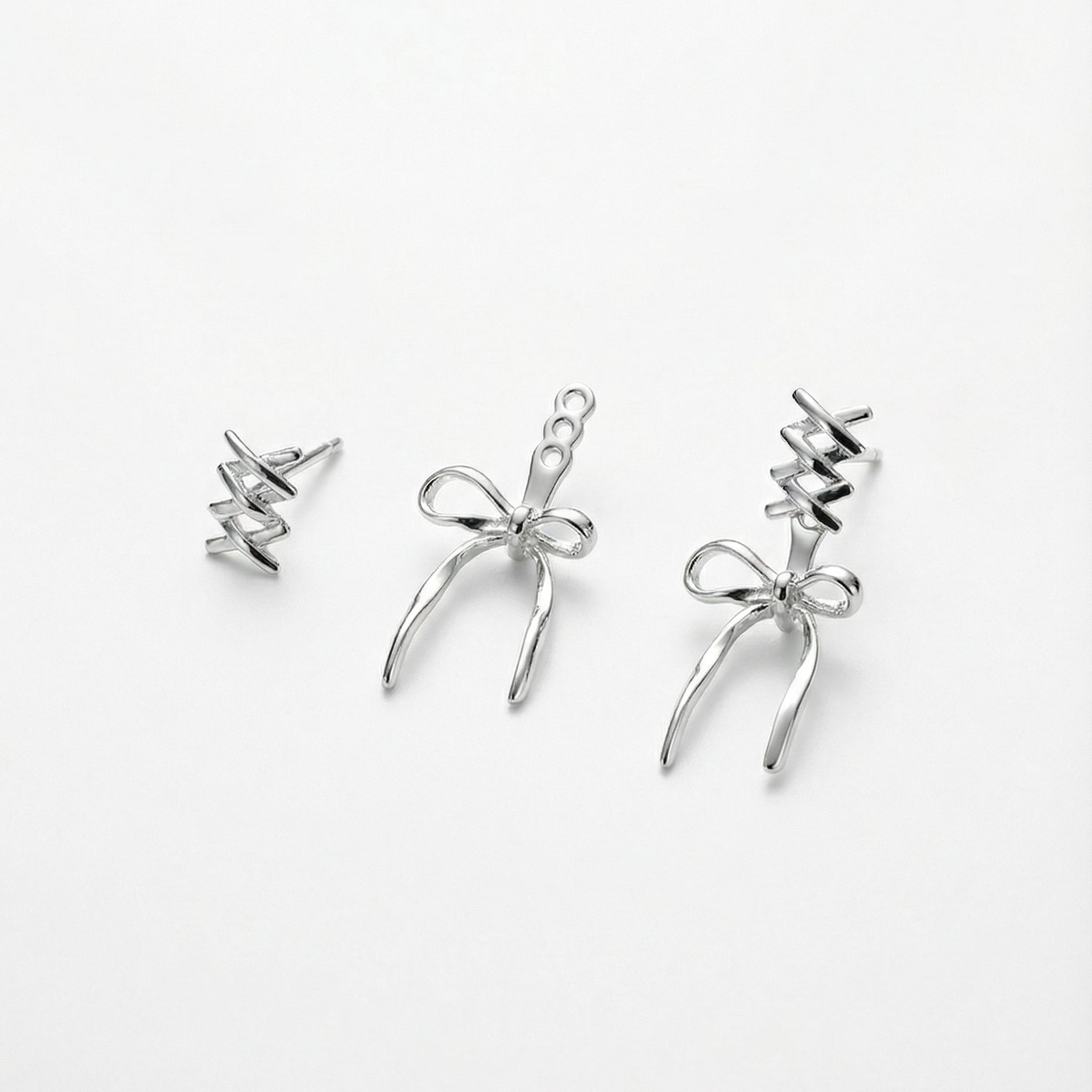 Bow Ballet Drop Earrings