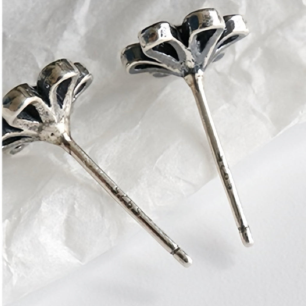 Vintage Floral Tassel Earrings