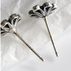 Vintage Floral Tassel Earrings
