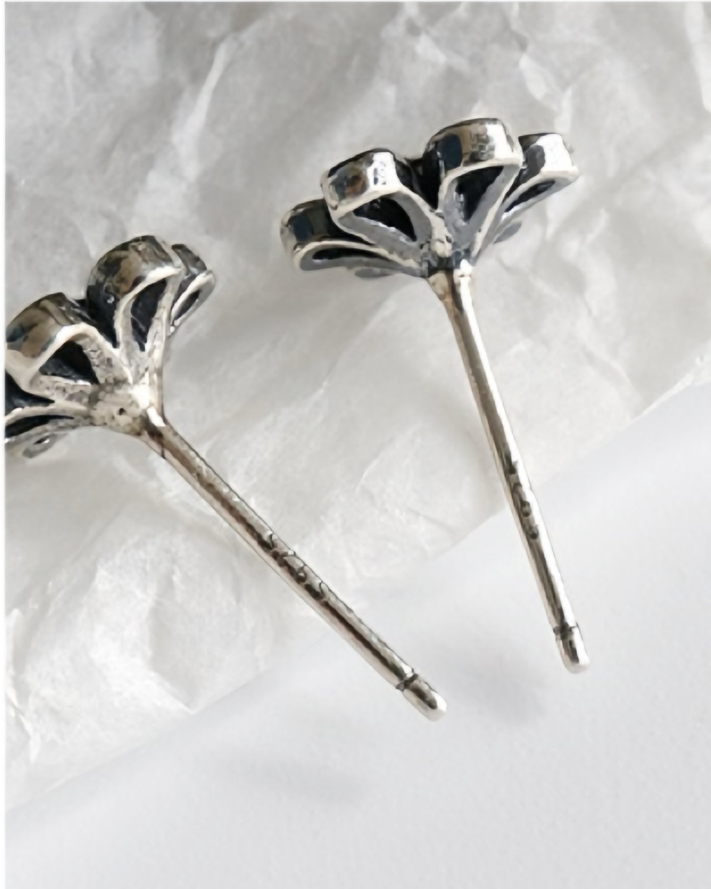 Vintage Floral Tassel Earrings