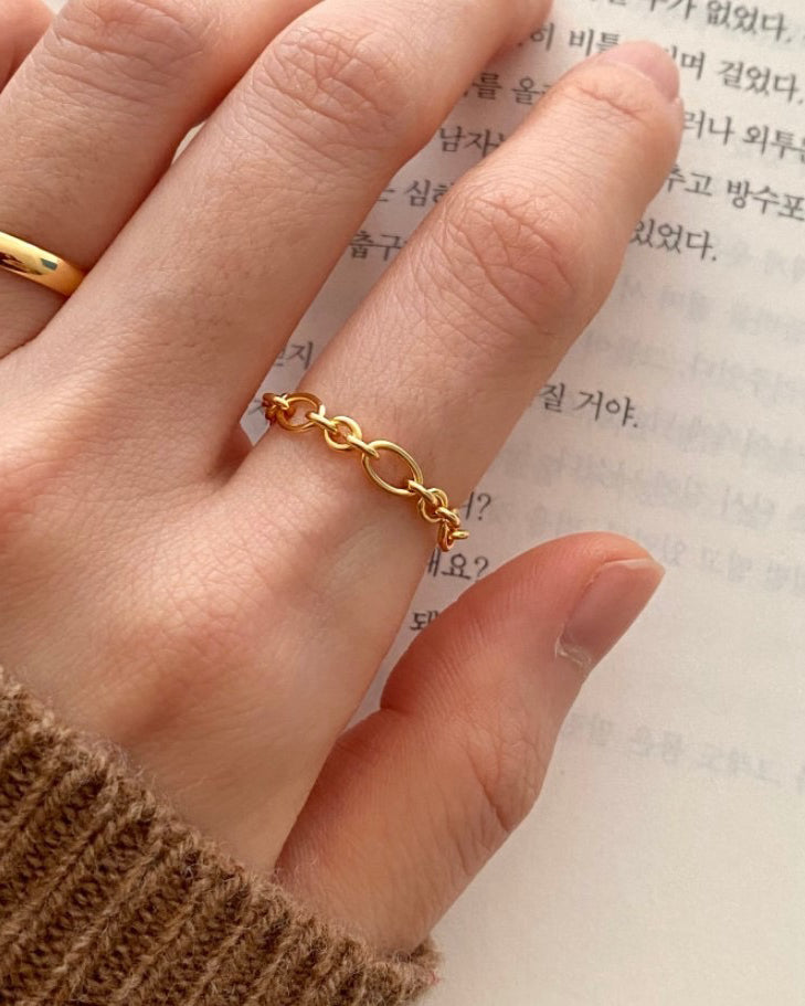 Chain Slider Ring