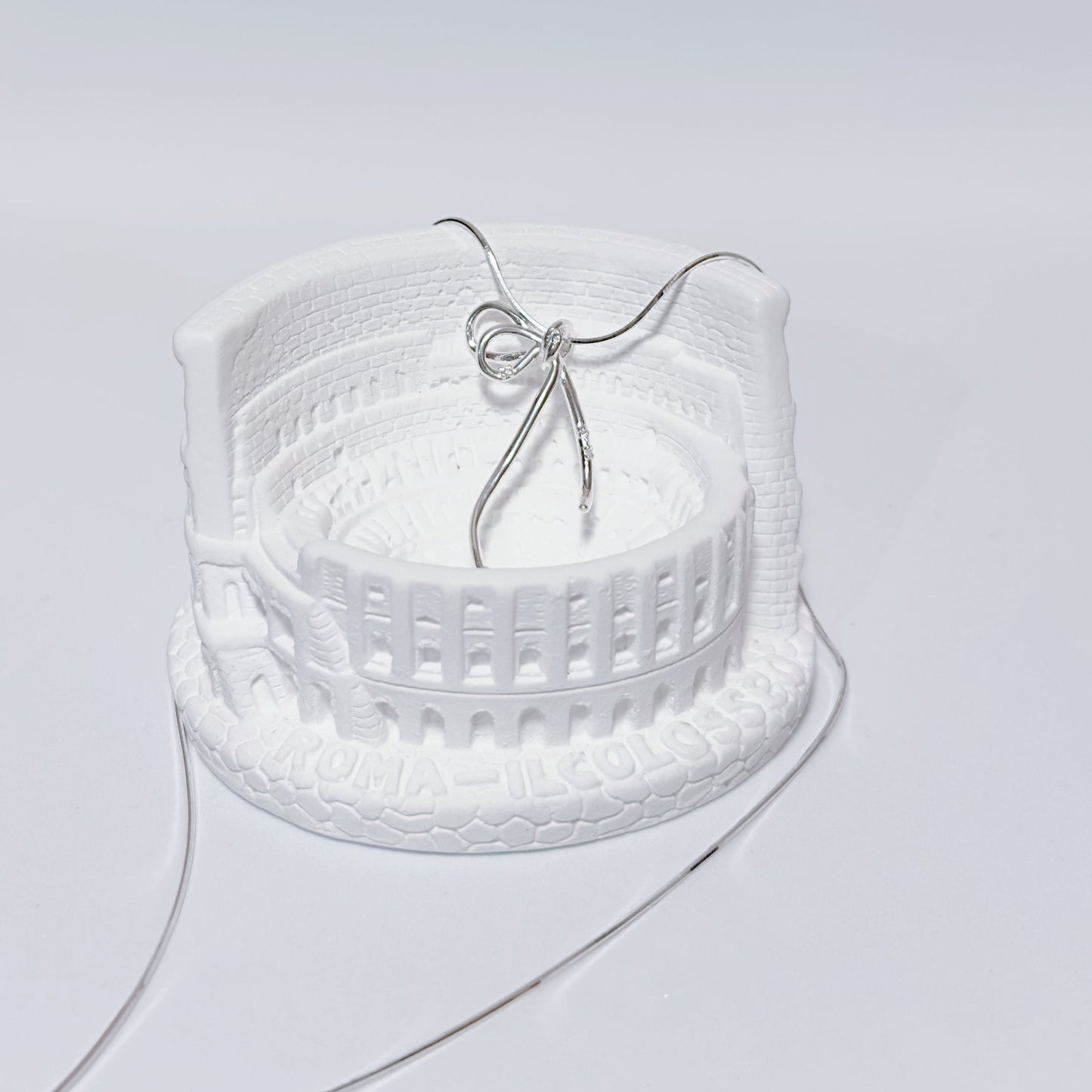 Dangling Ribbon Necklace