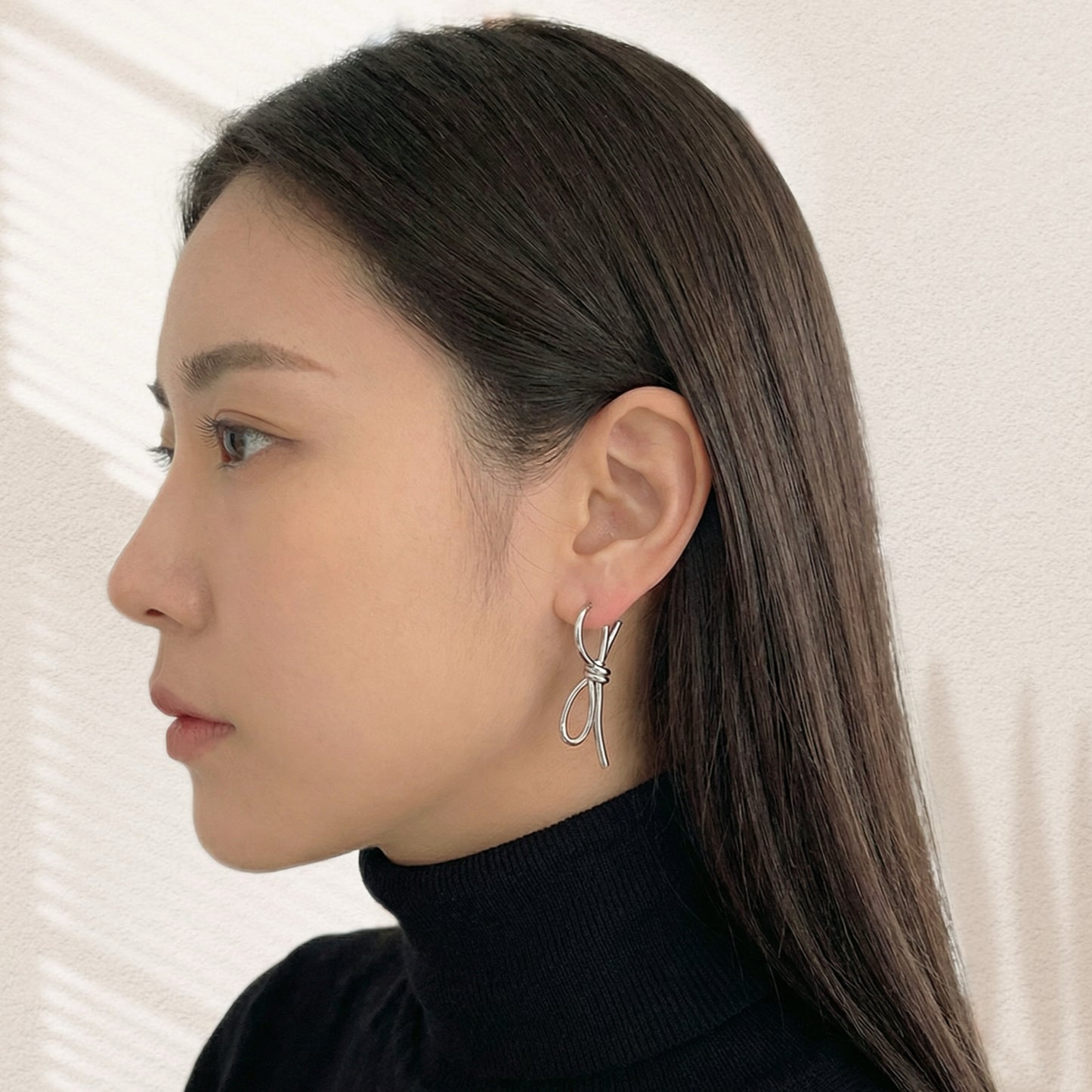 The Falling Knot Earrings