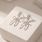 Bow Ballet Drop Earrings