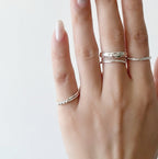 Irregular Bumpy Open Ring
