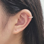 Wave Pattern Ear Cuff