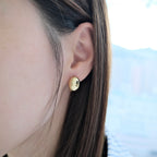 Bean-shaped Earrings