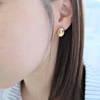 Bean-shaped Earrings