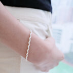 Wave Silver Bracelet