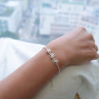 Openwork Floral Bracelet