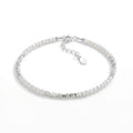 Silver Stone Pearl Bracelet
