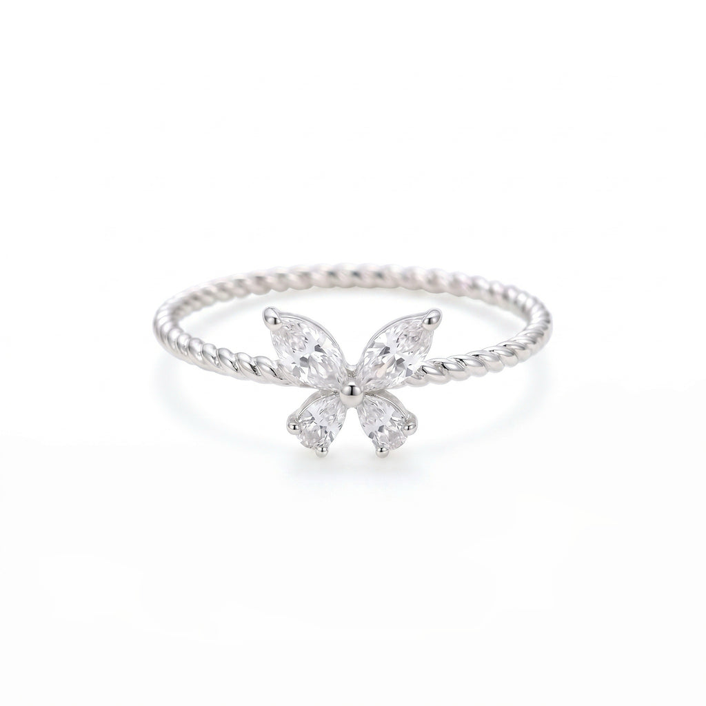 3D Butterfly Ring