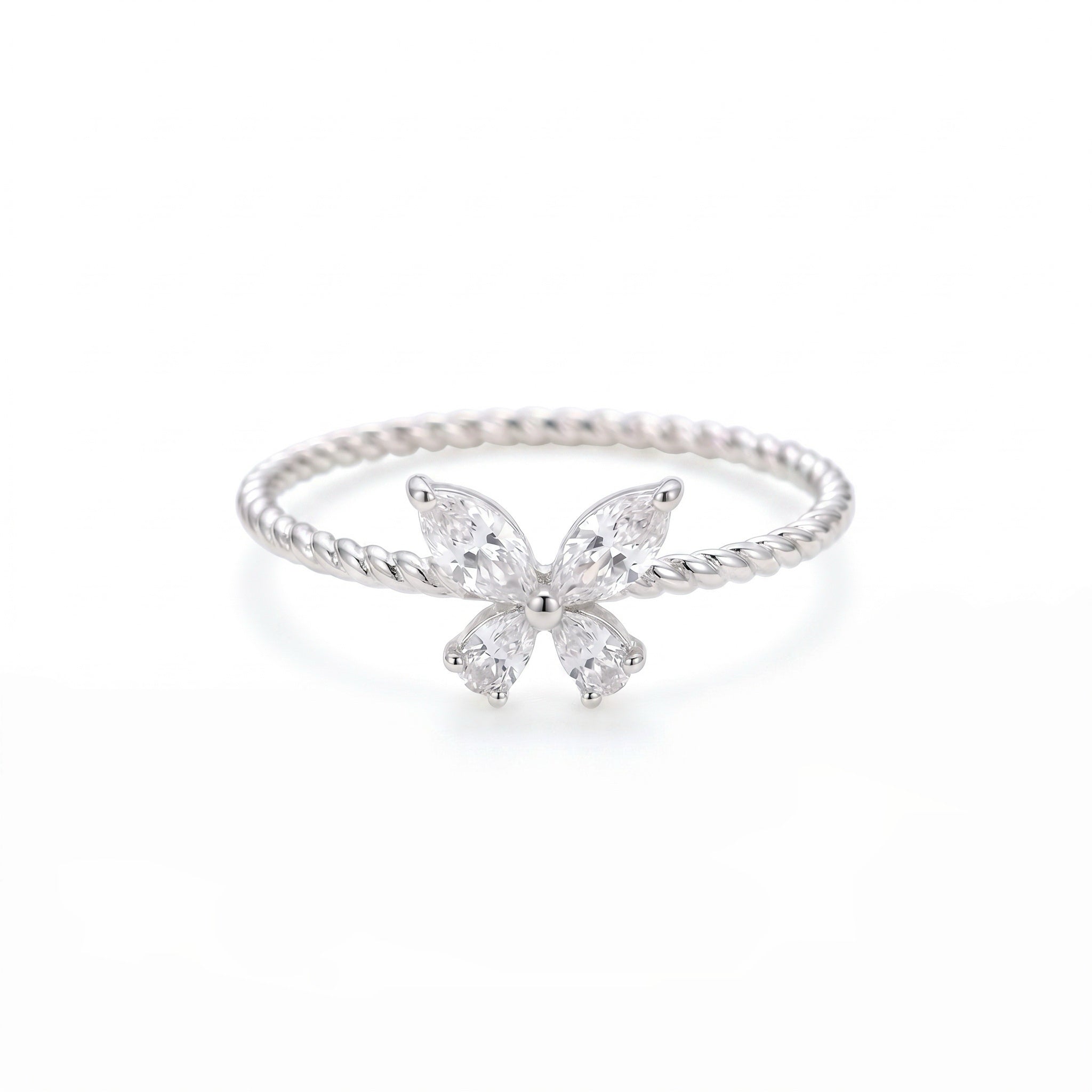 3D Butterfly Ring