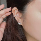 Infinite Ovals Ear Cuff