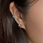 Infinite Ovals Ear Cuff