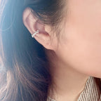 Infinite Ovals Ear Cuff