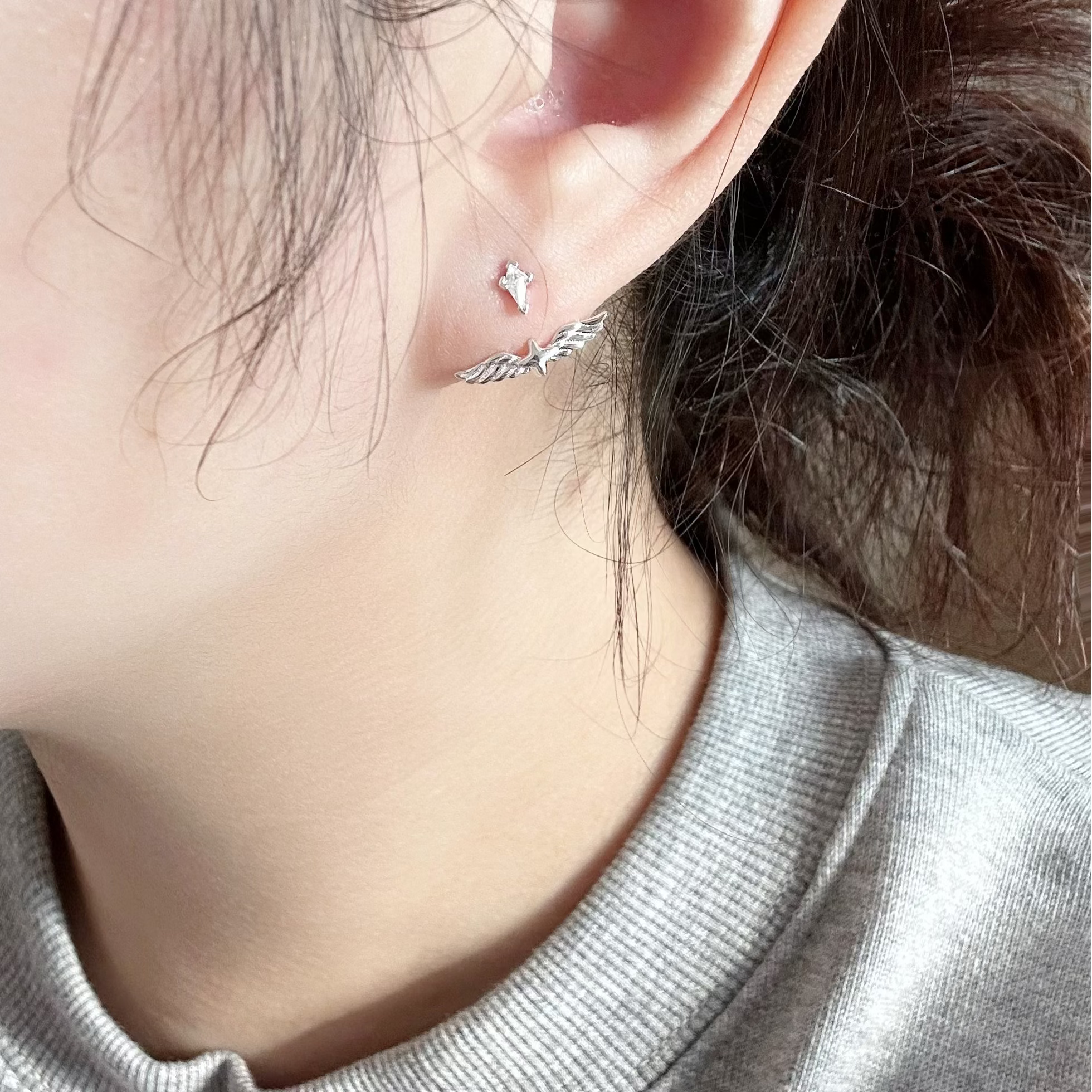 The Guardian Star Earrings