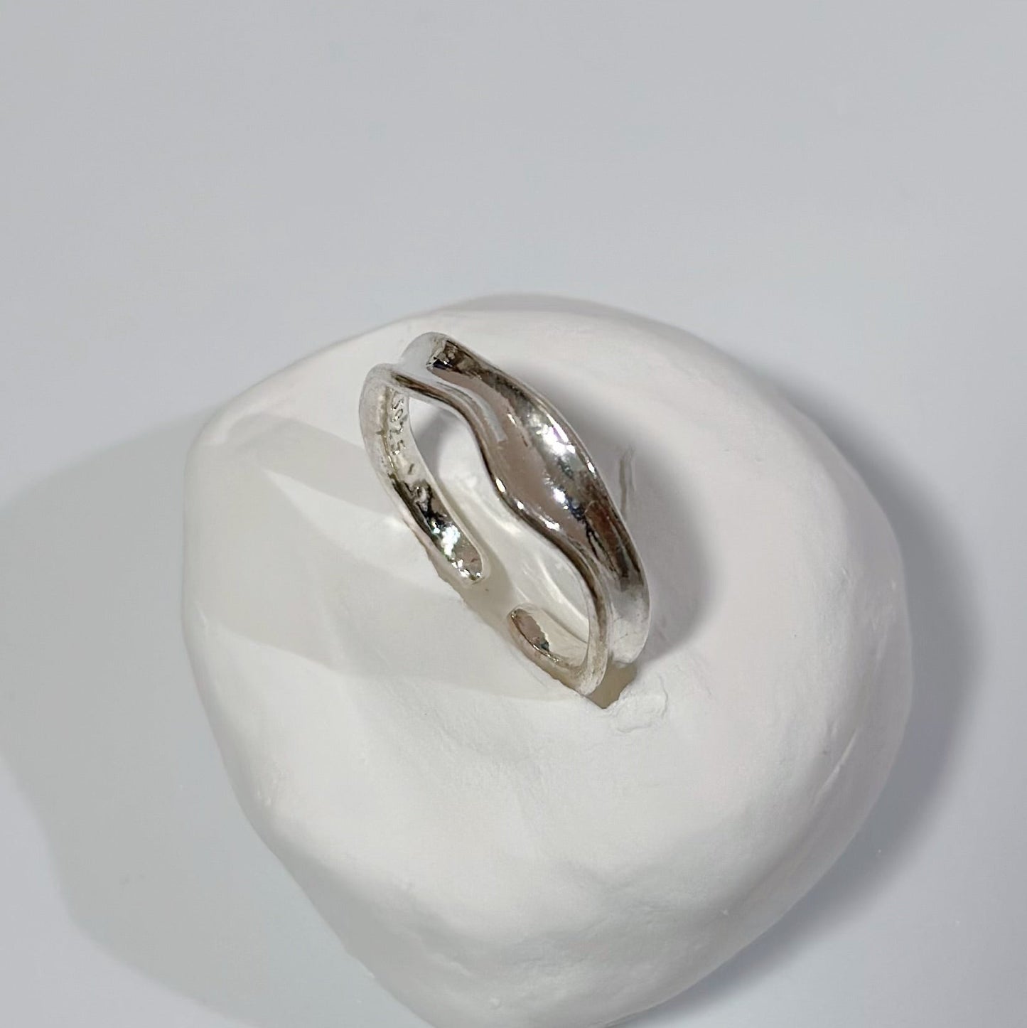 Irregular Silver Ring