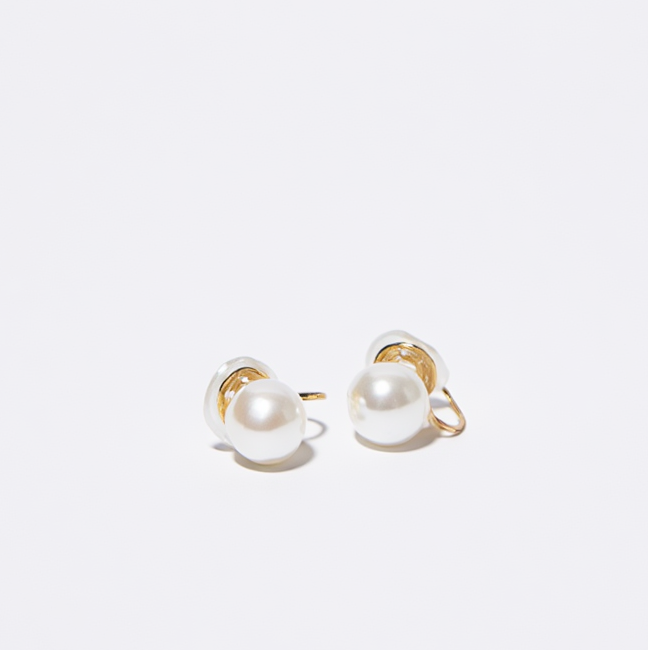 Pearl Clip-On Earrings