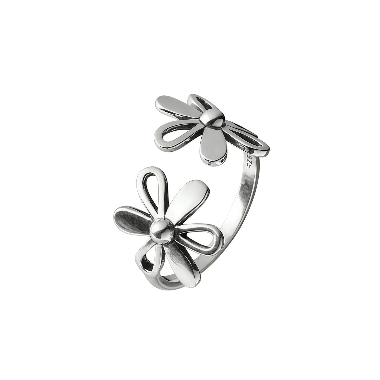 Openwork Floral Ring